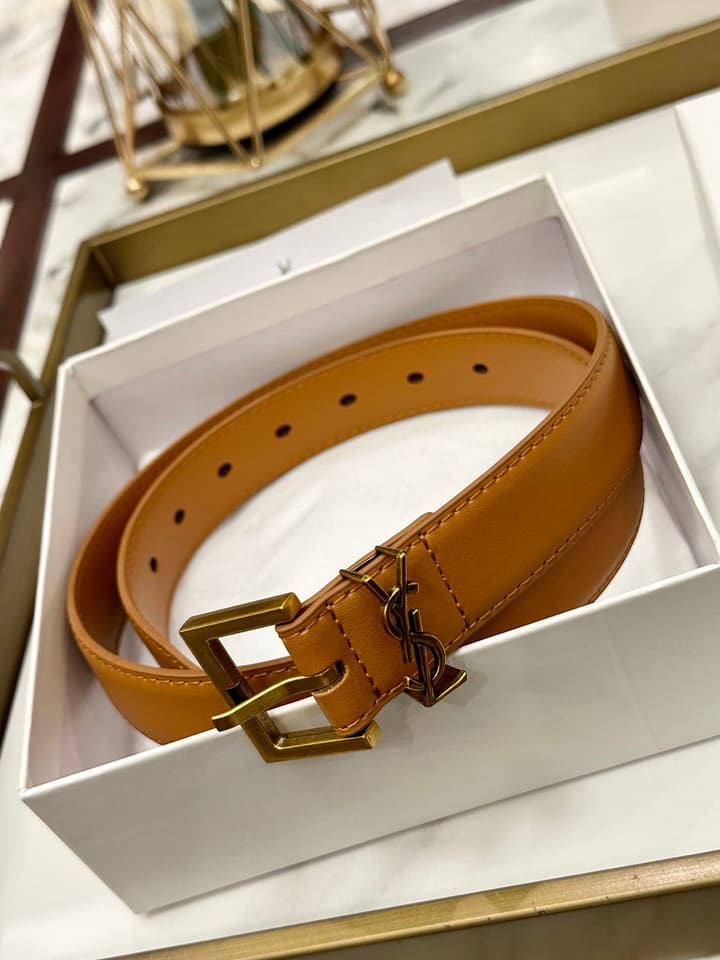 Saint Laurent Classic Leather Belt – 3.0cm