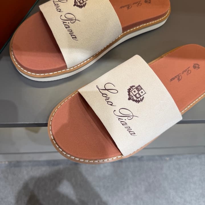 Loro Piana Summer Walk Crisscross Mules