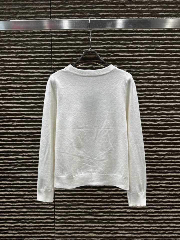 Ralph Lauren RL Bear Heavy Embroidery Knit Sweater in Classic Black