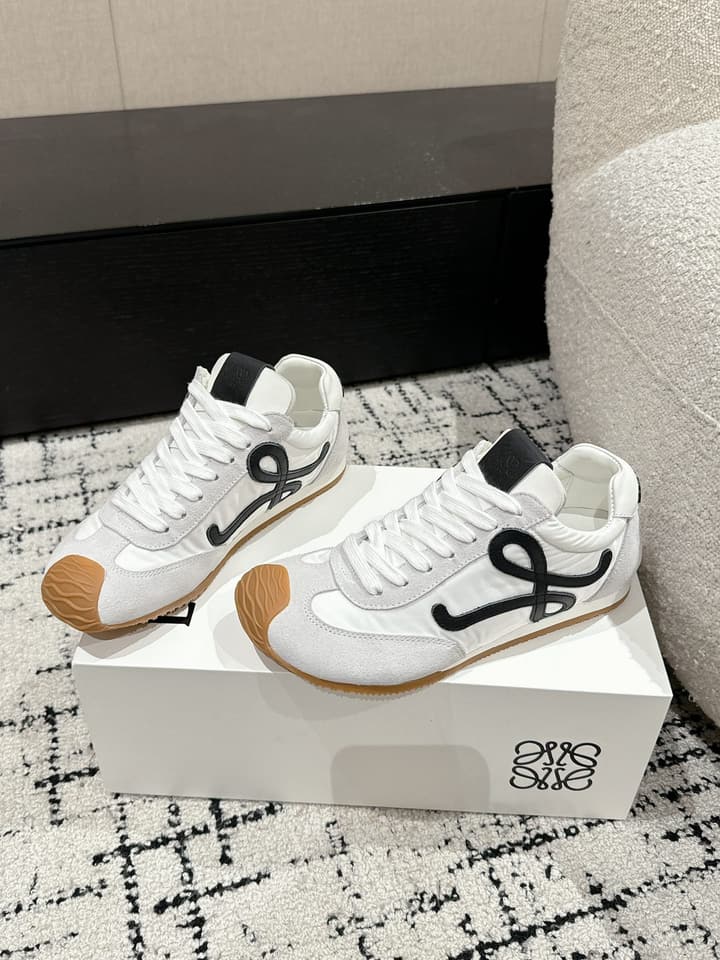 Loewe Ballet Runner 2.0 Sneakers – 2025 Runway Collection in Black