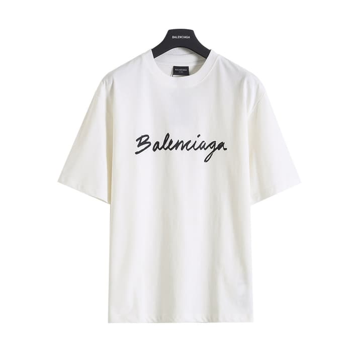Balenciaga Signature Short-Sleeved T-Shirt – 26SS in Black