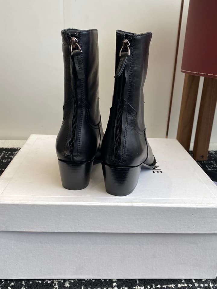 Celine Retro Chunky Chelsea Ankle Boots – 25SS in Classic Brown Suede