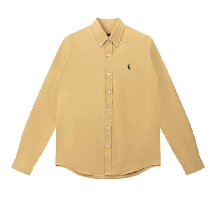 Ralph Lauren Unisex Oxford Long Sleeve Shirt in Black