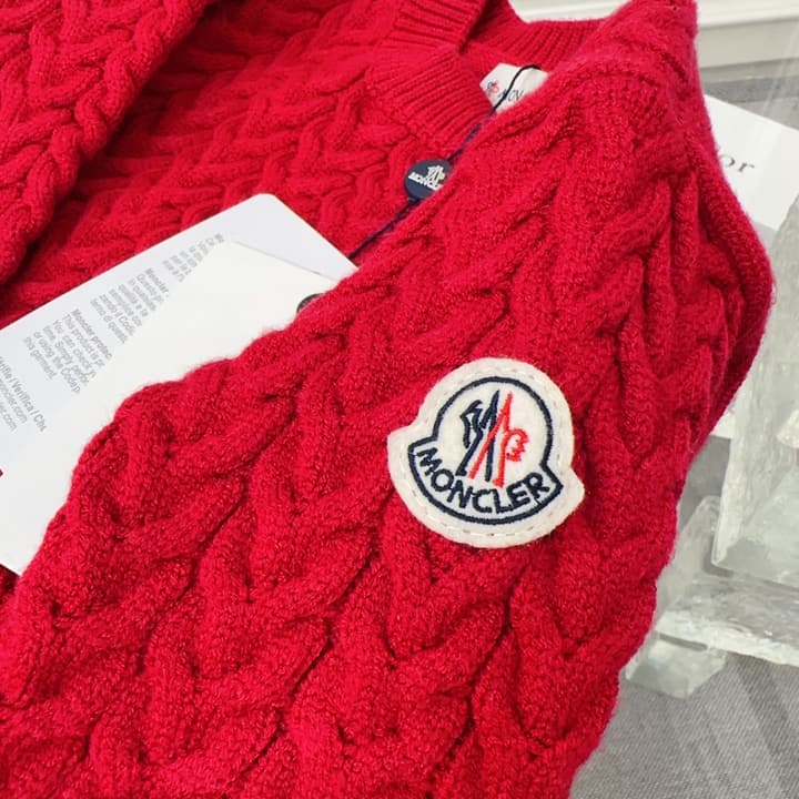 Moncler Kids Cable Knit Mermaid Dress – Kids Collection in Cable Knit Cream