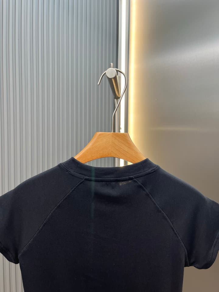 Loewe Cotton-Blend Raglan T-Shirt in Black