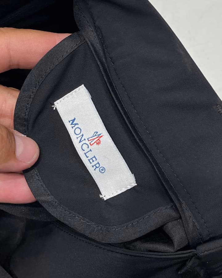 Moncler Men's Ice Silk Business Pants – 2025 Collection in Black