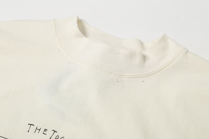 Balenciaga Musical Note Washed Distressed T-Shirt – 26SS in Washed Apricot