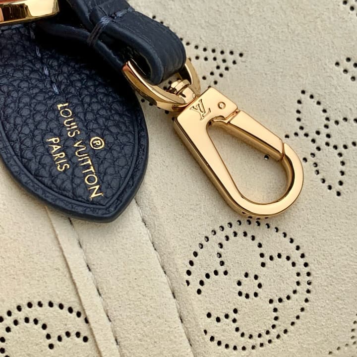 Louis Vuitton Blossom Perforated Small Handbag in Beige