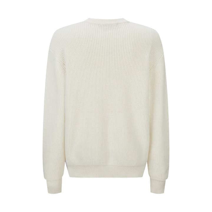 Louis Vuitton Embroidered Logo Knit Sweater in Apricot Knit Pullover