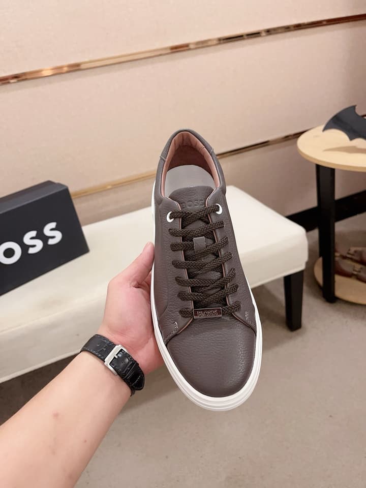 Boss Latest Casual Men's Sneakers in All White