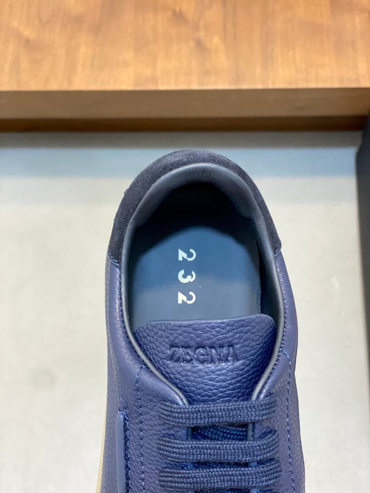 Zegna 232 Suede Sneakers – Spring/Summer Collection