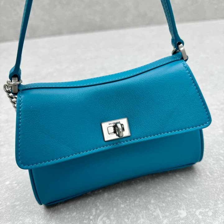 Balenciaga Rodeo Nano Chain Bag in Black