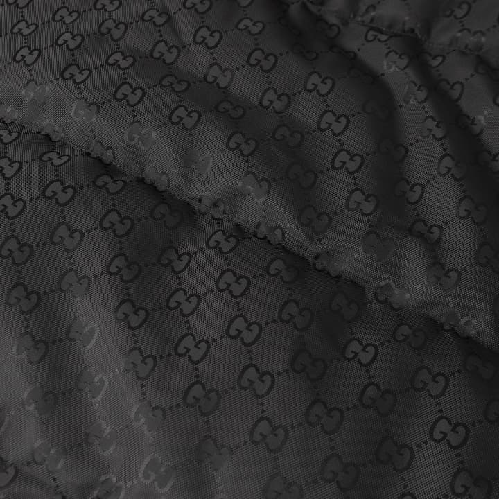 Gucci GG Monogram Hooded Puffer Jacket in Black Gg Monogram Puffer