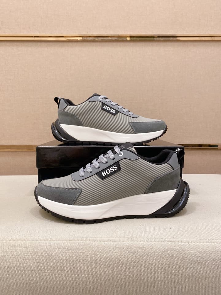 Boss Latest Casual Men's Sneakers in Dark Gray