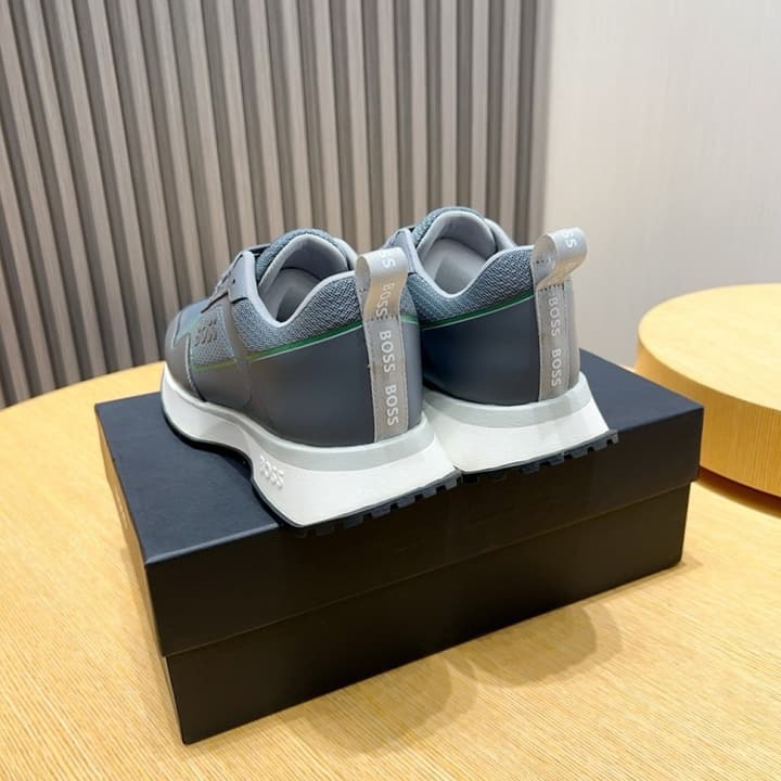 Boss Men's Luxury Sport Sneakers in Black