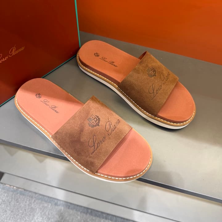 Loro Piana Summer Walk Crisscross Mules