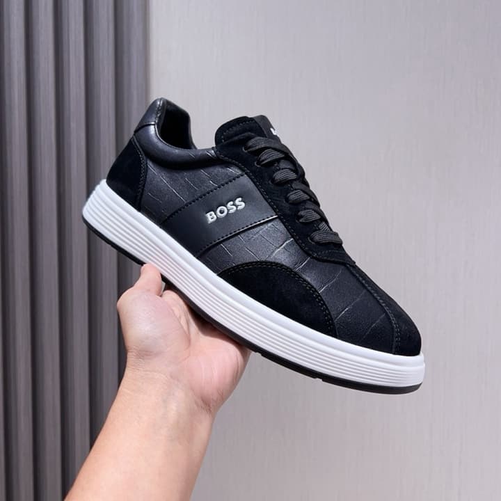 Boss Classic Leather Driving Shoes
