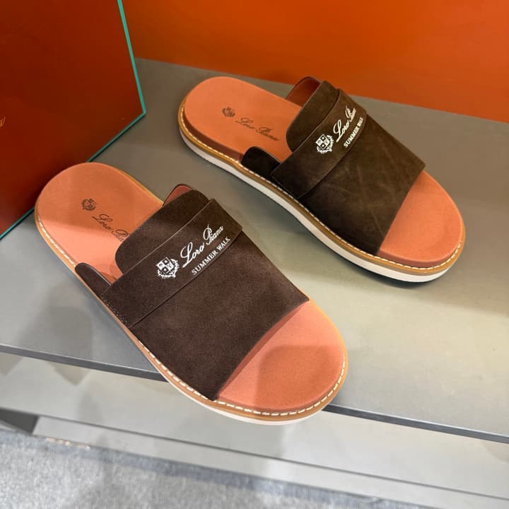 Loro Piana Summer Walk Crisscross Mules