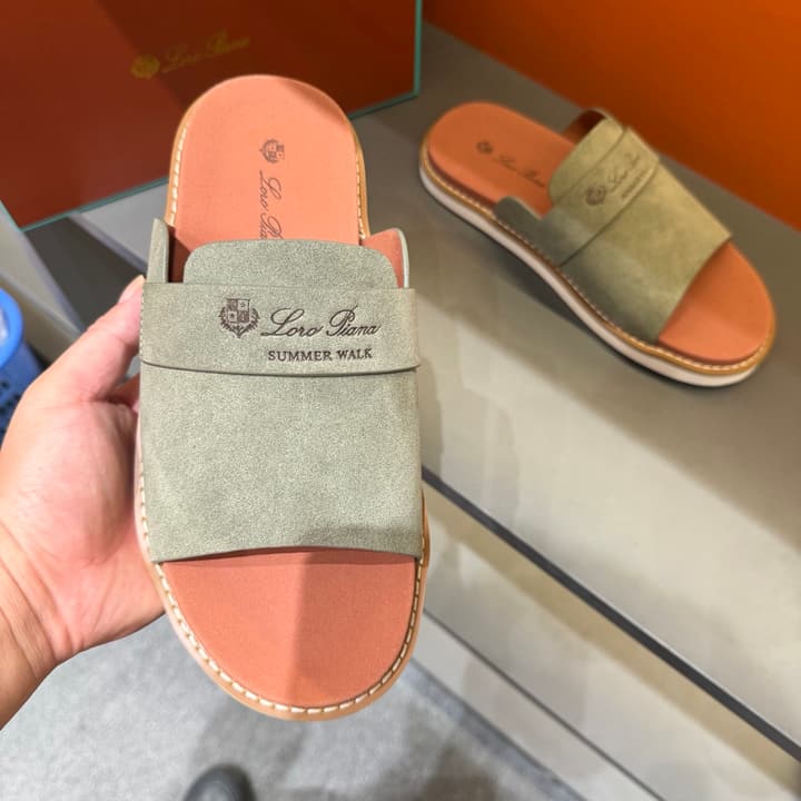 Loro Piana Summer Walk Crisscross Mules
