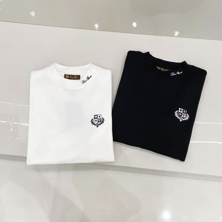 Loro Piana Fashion Casual Long Sleeve T-Shirt – Early Autumn New Counter Style in Classic Black