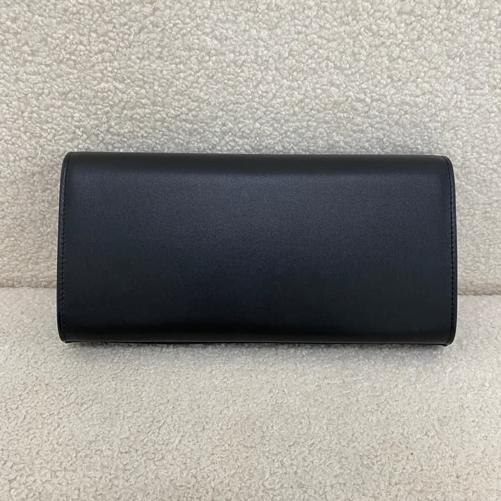 Saint Laurent Kate Classic Clutch Bag in Matte Black