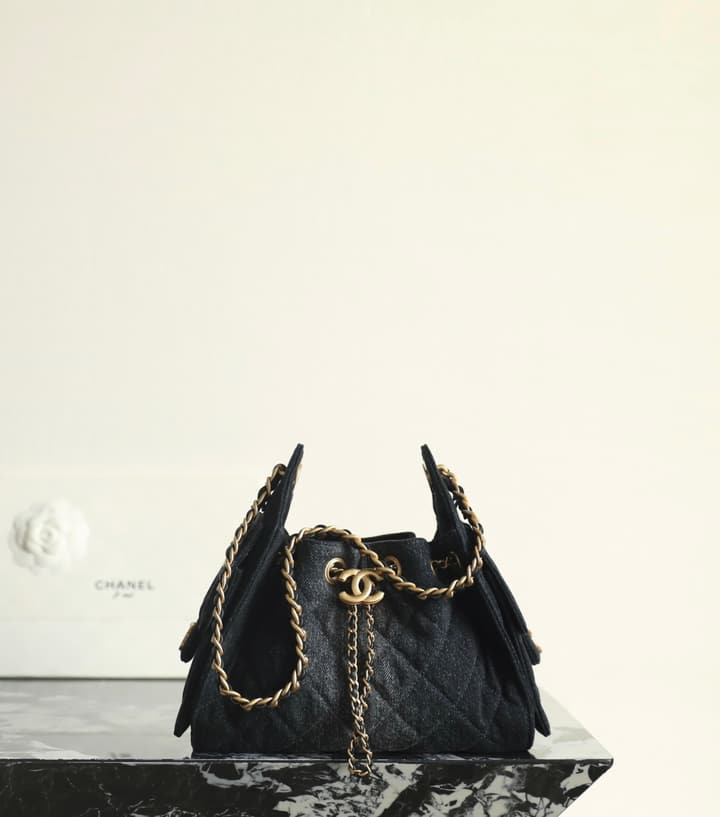 Chanel 26P Spring/Summer Mini Bag 25 – Black Denim