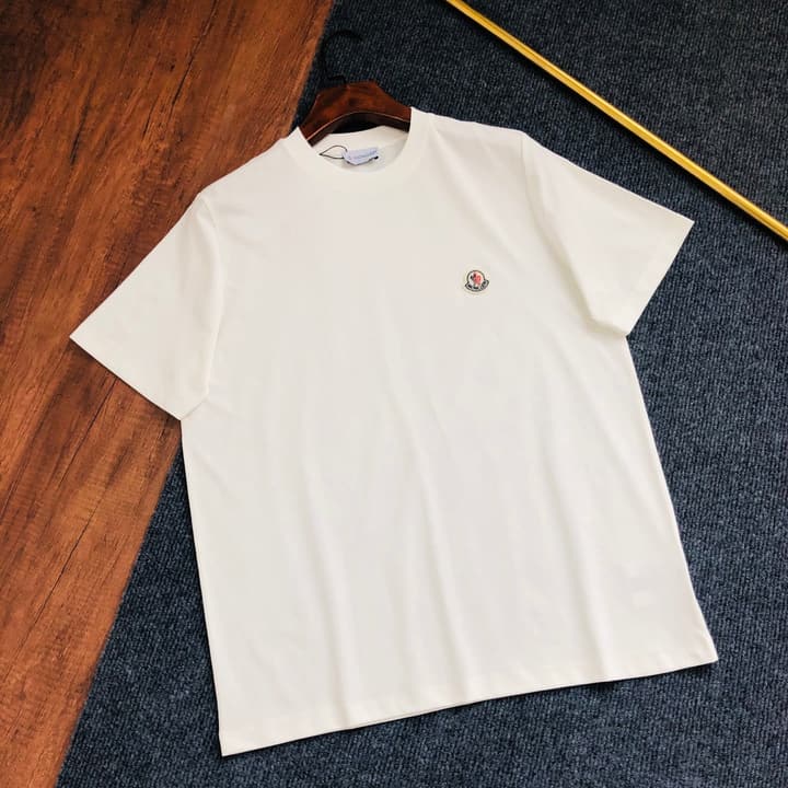 Moncler Classic Printed Logo T-Shirt – 2026SS in Black Large Logo