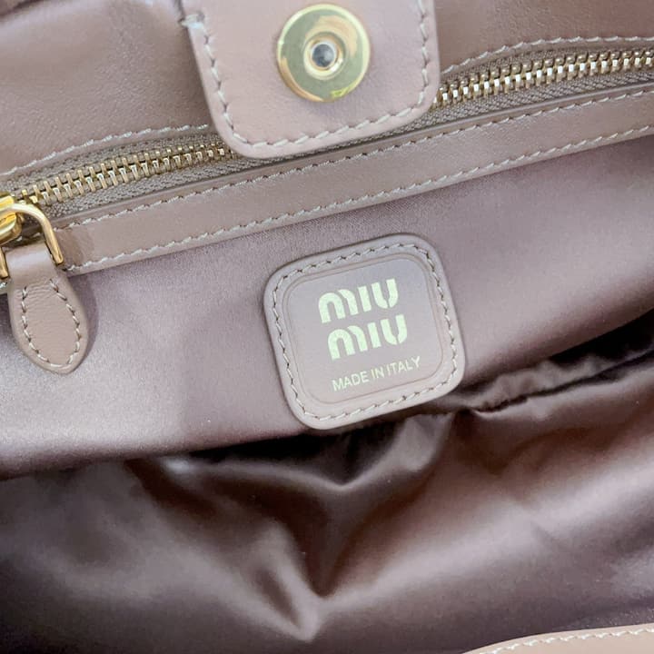Miu Miu Tassel Drawstring Bucket Bag – New Collection in Black