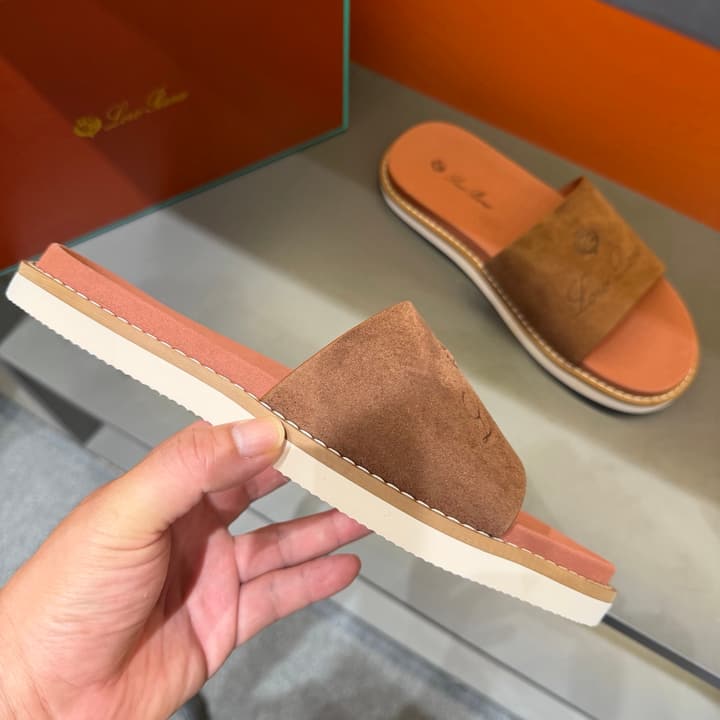 Loro Piana Summer Walk Crisscross Mules