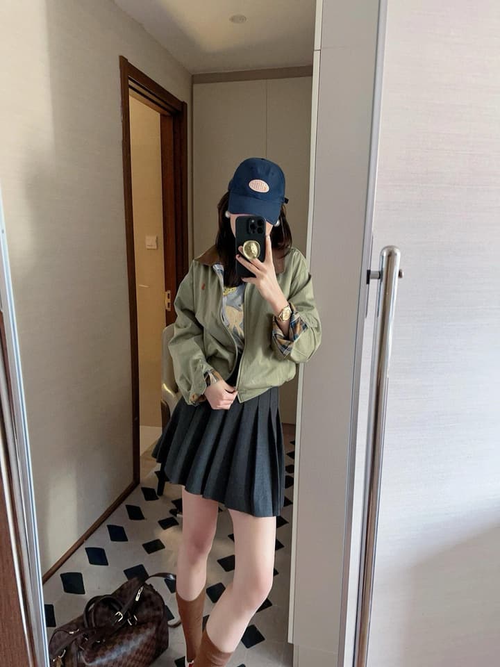 Ralph Lauren Campus Collared Jacket in Blue