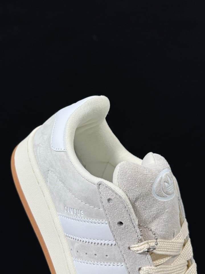 Adidas Originals Campus 00s Low-Top Sneakers in Black & White