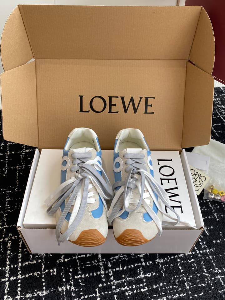 Loewe Ballet Runner Sneakers – 2025 Paris Fashion Week in Brown