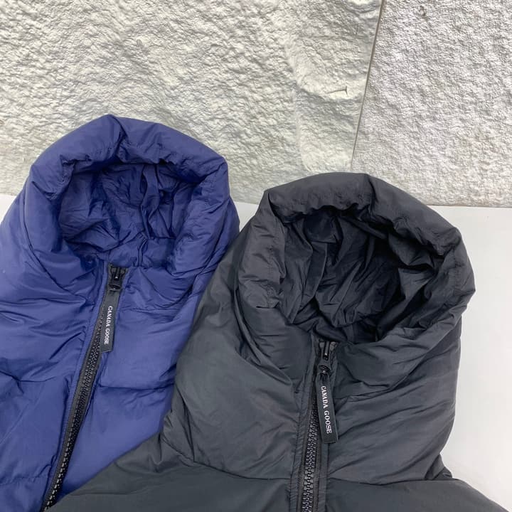 Canada Goose Lawrence Puffer Mid-Length Down Jacket in Black