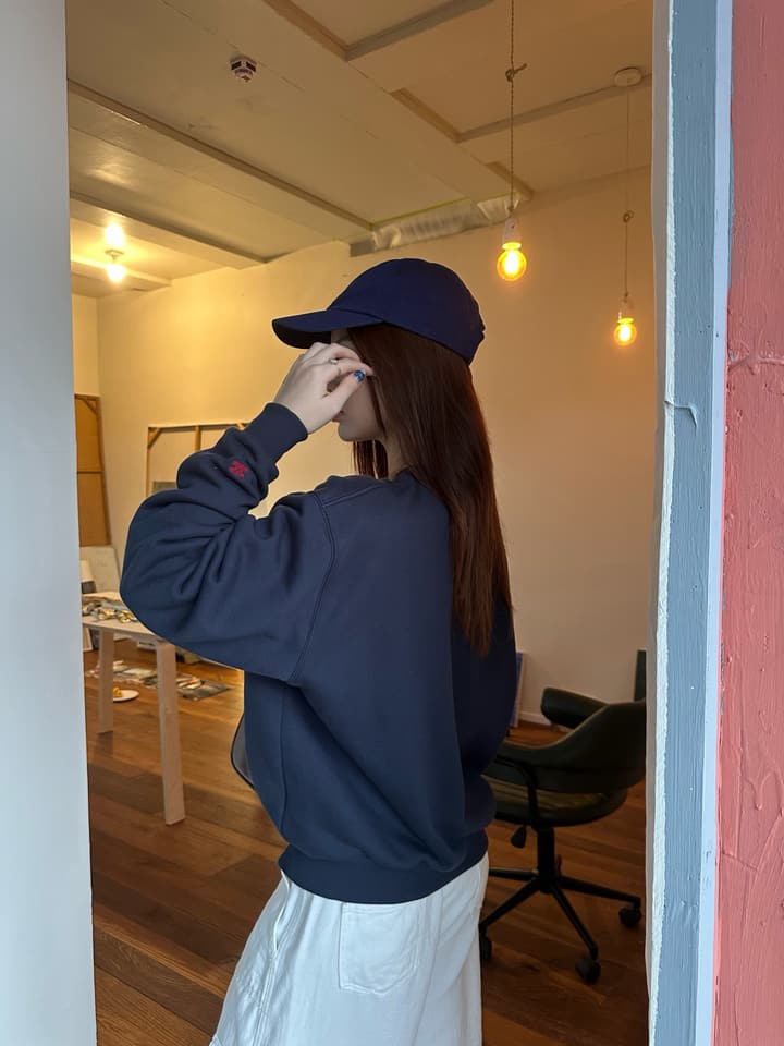 Celine Printed Logo Collegiate Sweatshirt