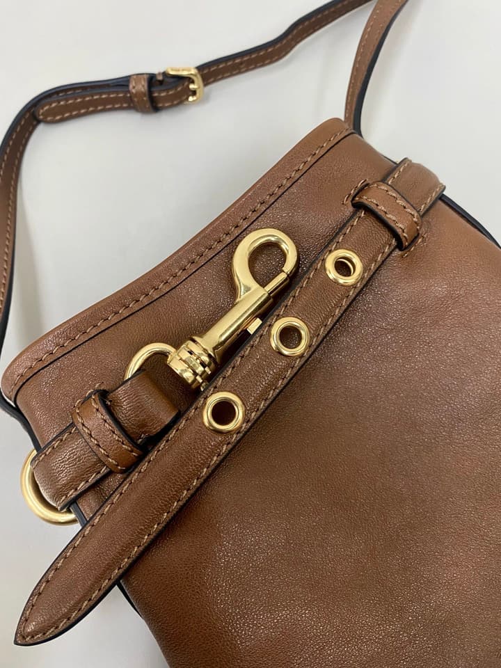 Miu Miu Mini Handbag in Caramel