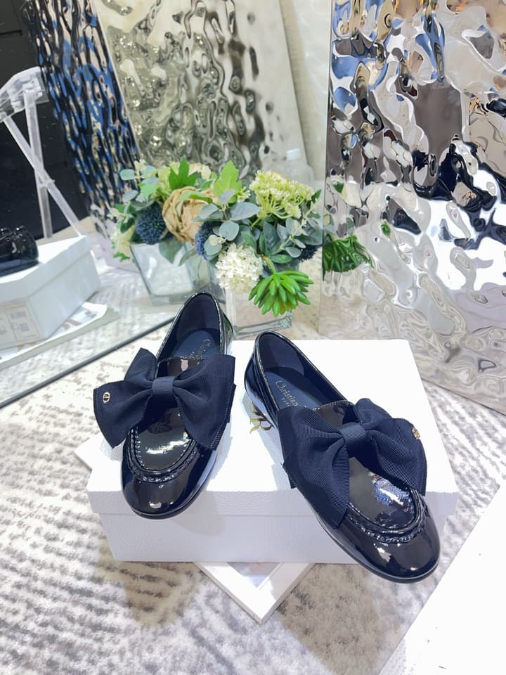 Dior Diorissimo Patent Leather Loafers – 2025 Fall Collection