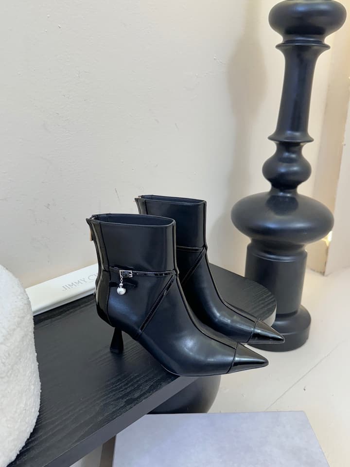 Jimmy Choo Pointed-Toe Ankle Boots