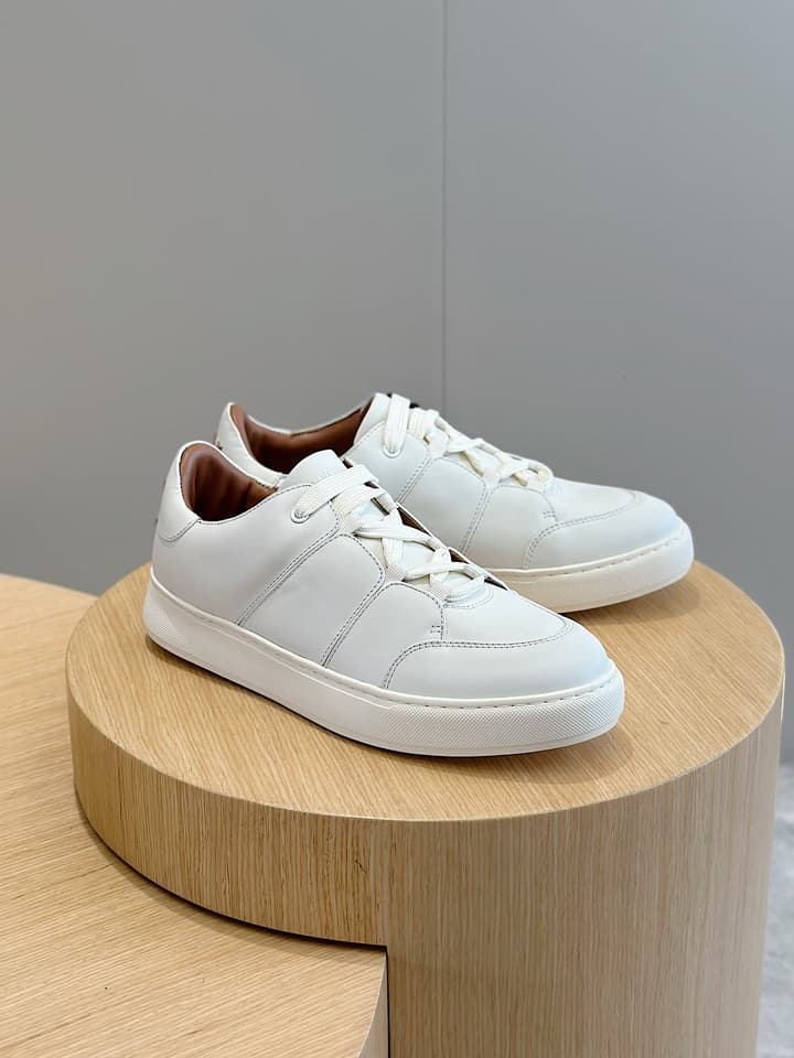 Zegna Tiziano Couture Sneakers in Black With Matching Laces