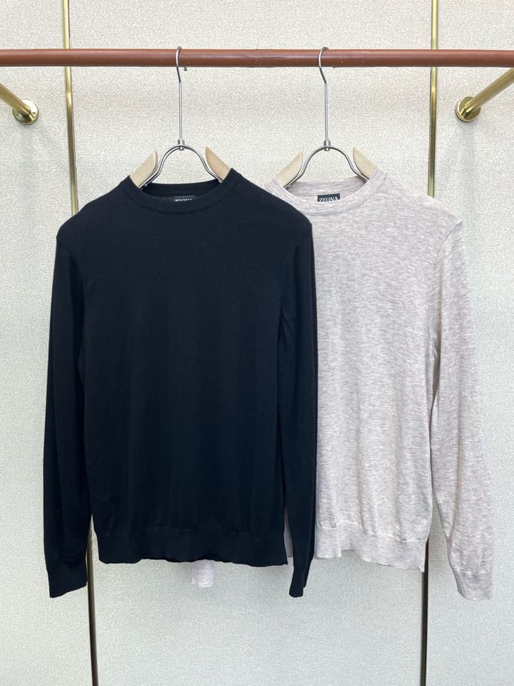 Zegna Men's Casual Wool Sweater