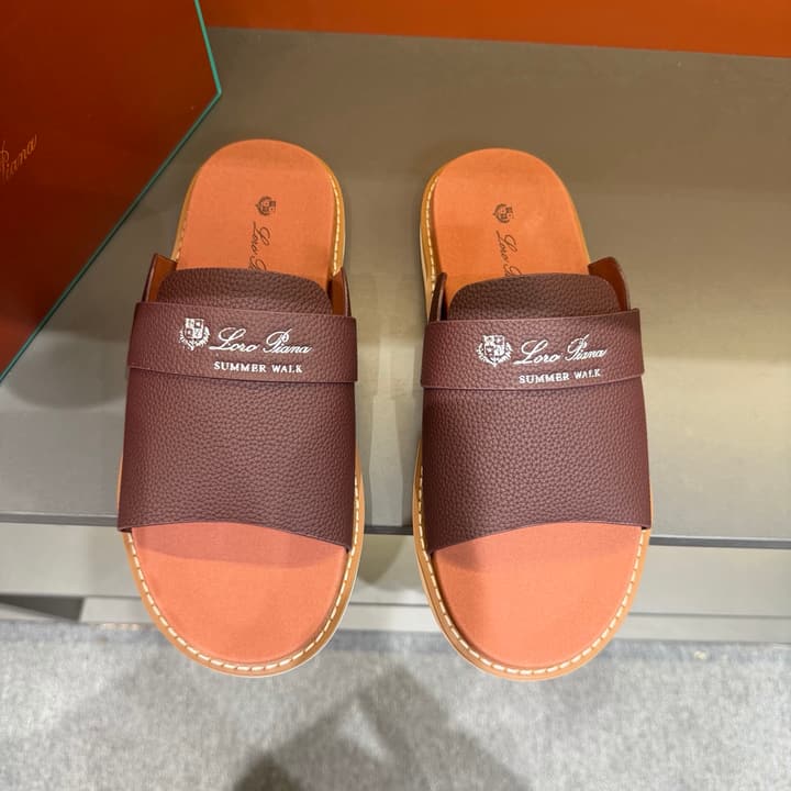 Loro Piana Summer Walk Crisscross Mules