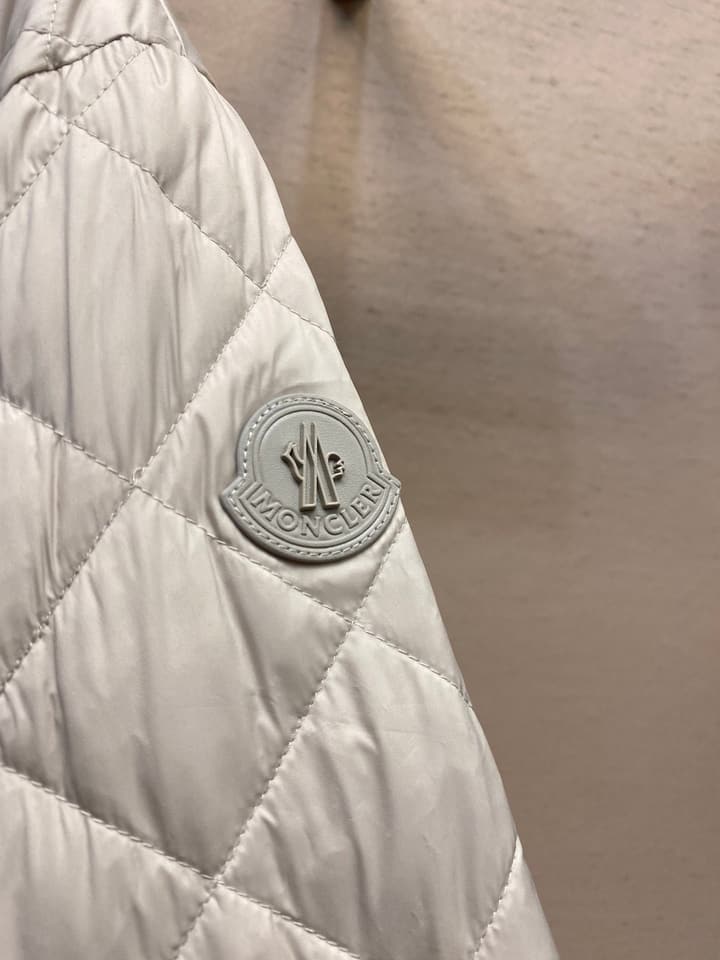Moncler Men's Lightweight Stand Collar Down Jacket – 25FW in Quilted Black Jacket
