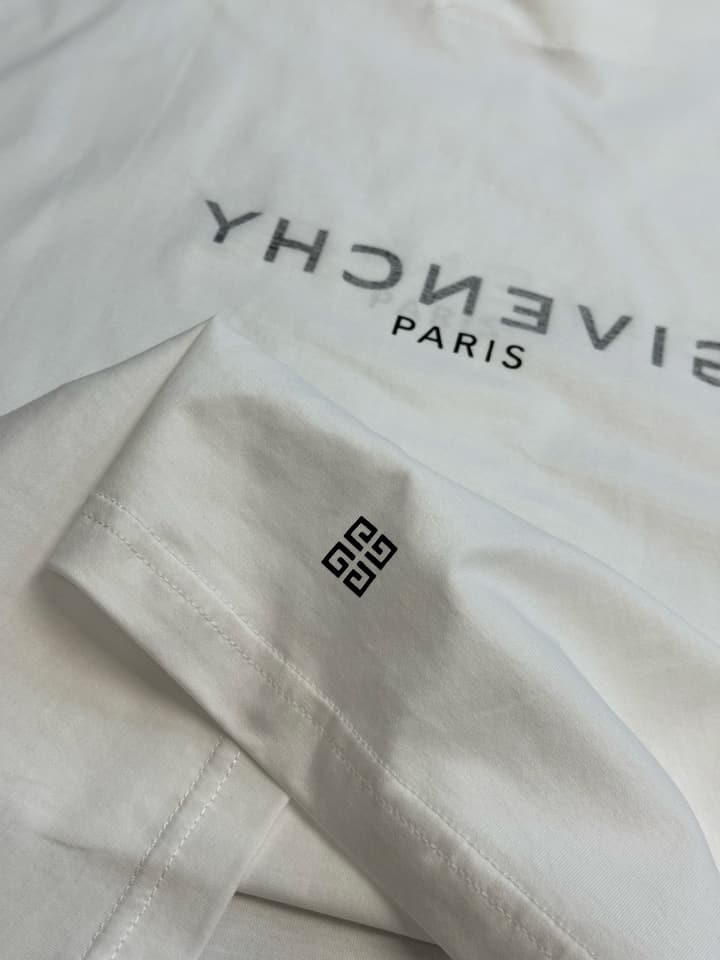 Givenchy Double-Layer Logo Print T-Shirt