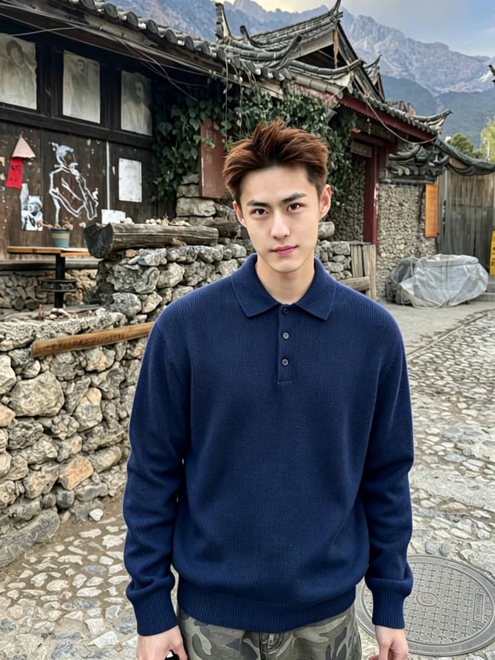 Zegna Men's Casual Knit Sweater