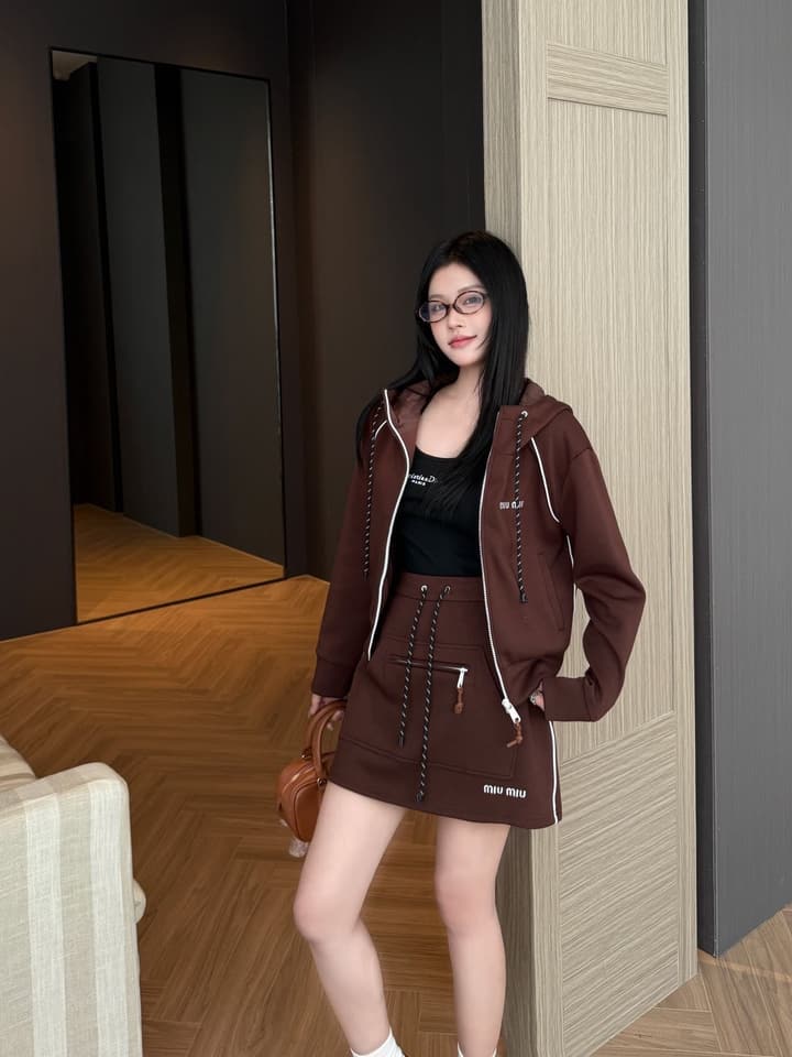 Miu Miu 25SS Casual Set in Black