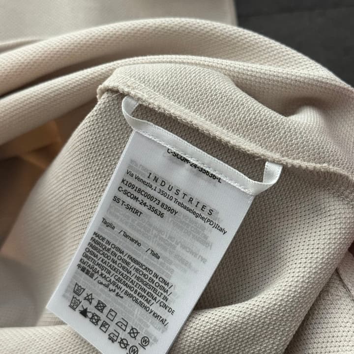Moncler Classic Logo Polo Shirt – 2026SS in Apricot