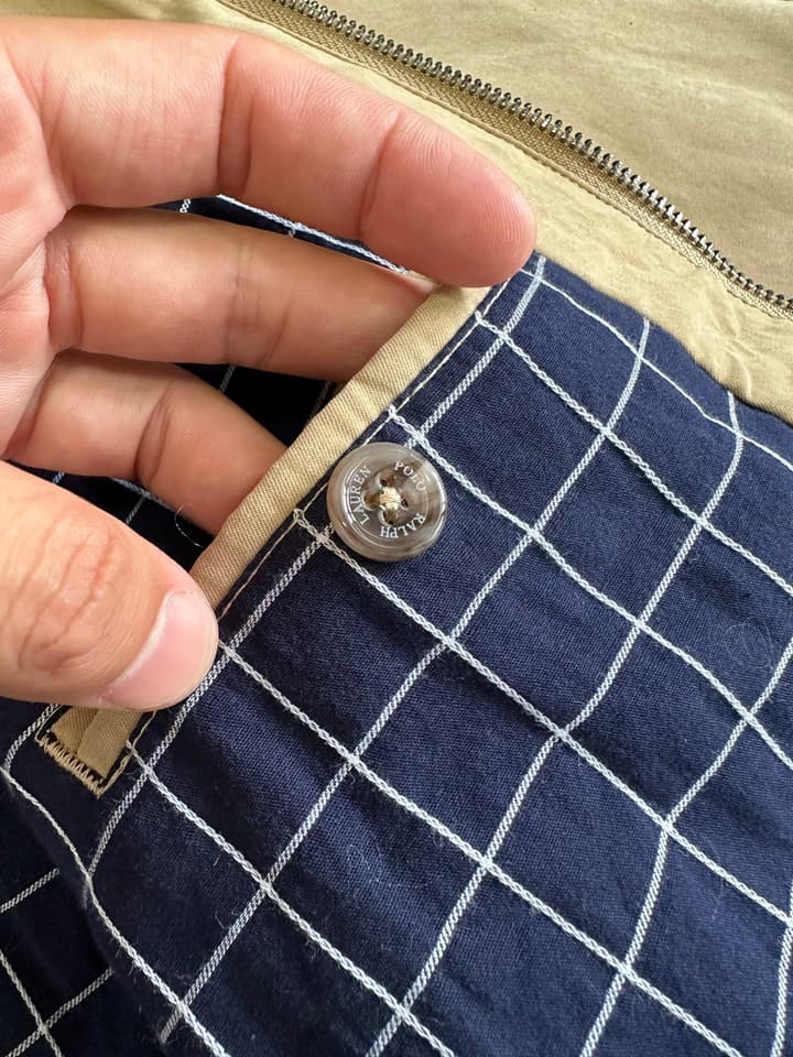 Ralph Lauren Classic Retro Harrington Jacket in Black