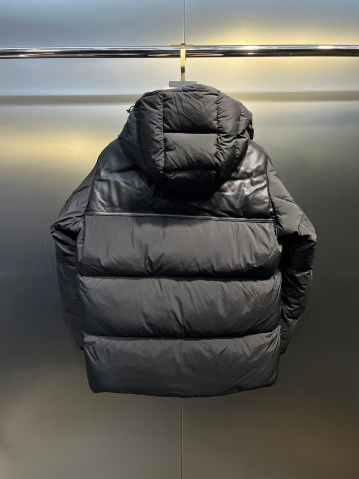 Moncler Unisex Down Jacket in Gold