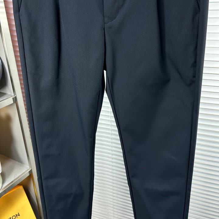 Fendi SS25 Casual Suit Trousers – 25SS/25FW in Dark Charcoal Gray