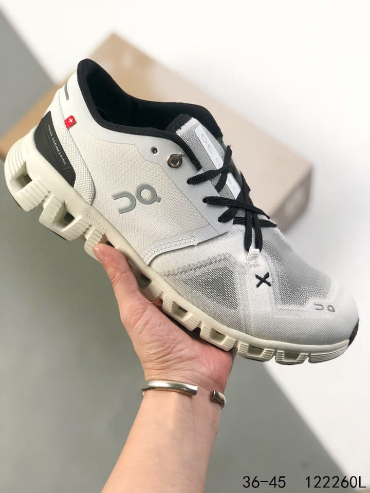On Cloudvista Retro Running Shoes in Graphite Blue