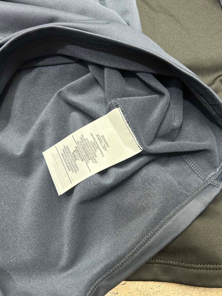 Arc'teryx Rho LT Zip Men's Micro-Fleece Top in Black